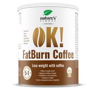 Nature's Finest OK!FatBurn Coffee - Caffè brucia grassi 150 g Polvere