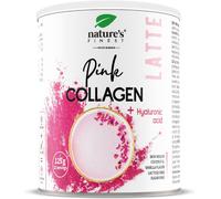 Nature's Finest Pink Latte Collagene con acido ialuronico e ashwagandh