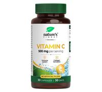 Nature's Finest Vitamin C - 500 mg di Vitamina C con Rosa Canina 30 pz