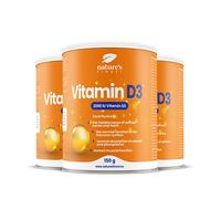Nature's Finest Vitamin D3 in polvere 3x150 g Polvere