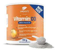 Nature's Finest Vitamina D3 2000 UI - Polvere al Limone 150 g Polvere