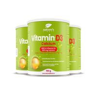 Nature's Finest Vitamina D3 + Calcio 3x150 g
