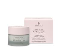 NATURE'S - ForLongevity Crema Viso Giorno Notte con Acqua d'Uva Bio, Esosomi di Centella Asiatica e Olio di Rosa Mosqueta, Nutriente e Rigenerante per Pelli Disidratate 50 ml