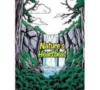 Nature's Heartbeat: A Coloring Journey Through Forests and Falls