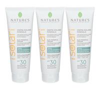 NATURE'S iSolari Crema Minerale Viso - Corpo SPF 30 3x100 ml