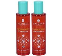 NATURE'S Papavero d'Oriente Eau de Toilette 2x50 ml