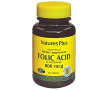 Nature's Plus Acido Folico mcg 800 Integratore Vitaminico