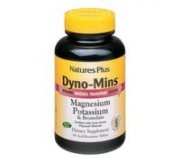 Nature's Plus - Dyno Mins Magnesio e Potassio Confezione 90 Tavolette (Scadenza Prodotto 04/2026)