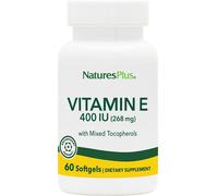 nature's plus Vitamina E 400 UI Integratore Antiossidante 60 Capsule