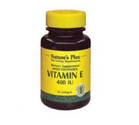 Nature's Plus Vitamina E 400 UI Integratore Antiossidante 60 Capsule