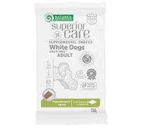 NATURE'S PROTECTION SNACK WHITE DOG ADULT HYPOALLERGENIC & DENTAL PESCE BIANCO 150 GR.