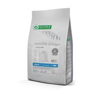 Nature's Protection Superior Care White Dogs Cibo Secco con Aringa per Cani Sensibili di Piccola Taglia, Riduce le Macchie di Lacrimazione, Formula Ipoallergenica 1.5kg.