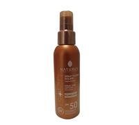 Nature's Spray Fluido Solare Viso e Corpo SPF 50, Tripla Protezione UVA UVB IR, Water Resistant, 100ml, 2 Pezzi