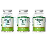 Nature's Truth Vitamin K2 100ug - 60 compresse (confezione da 3)