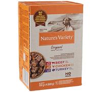NATURE'S VARIETY CANINE ADULT PATE MINI MULTIPAK 4X150GR NDR