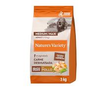 Nature's Variety Healthy Grains - Cibo per Cani Medium & Maxi Adulti con Pollo disossato - 3 kg