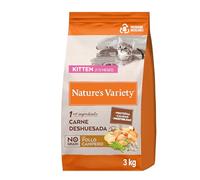 Nature's Variety No Grain Kitten Pollo allevato a terra - 3 kg