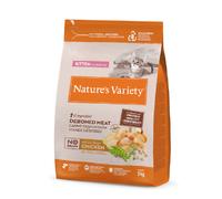 Nature's Variety No Grain Kitten Pollo allevato a terra Crocchette gatto - 3 kg