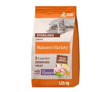 Nature's Variety Original No Grain, Cibo per Gatti Sterilizzati con Tacchino Dis
