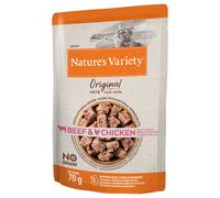 Nature's Variety Original Paté No Grain 12 x 70 g Alimento umido per gatti - Manzo & Pollo