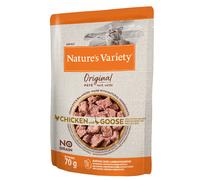 Nature's Variety Original Paté No Grain 12 x 70 g Alimento umido per gatti - Pollo & Oca