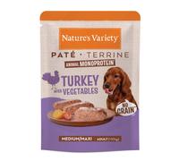 Nature's Variety Original Paté No Grain Medium/Maxi Adult 16 x 300 g - Tacchino