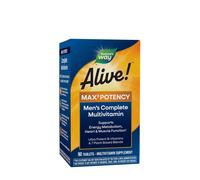 Natures Way - Alive!® Max3 Multivitaminico Quotidiano per Uomini (90 Compresse)
