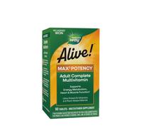 Natures Way - Alive!® Max3 Multivitaminico Quotidiano Senza Ferro (90 Compresse)