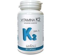 Naturetica Bielli Integratore Vitamina K2 MK-7 per ossa e sangue, 30 capsule