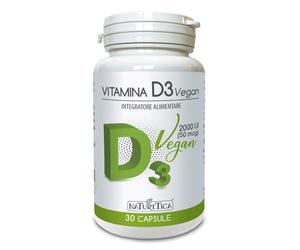 Naturetica Bielli VITAMINA D3 VEGAN 30 CAPSULE
