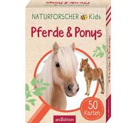 Naturforscher-Kids - Pferde & Ponys: 50 Karten
