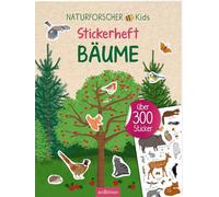 Naturforscher-Kids - Stickerheft Bäume: Über 300 Sticker