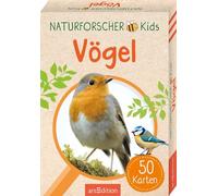 Naturforscher-Kids - Vögel: 50 Karten