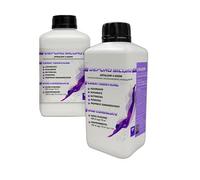 Naturii Alghicida 4 Azioni, Azzurrante, Schiarente, Battericida e Fungicida Non Schiumogeno per Piscina, Made in Italy, 1Lt (2)