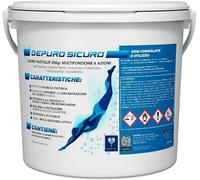 Naturii CLORO PASTIGLIE MULTIFUNZIONE 200gr Battericida Alghicida Schiarente 5kg