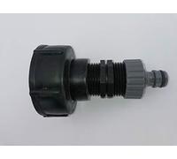 Naturii Raccordo Cisterna, Adattatore Cisterna da 1000 Litri Misura 60 x 6 mm F F raccordo rapido Guarnizione Inclusa