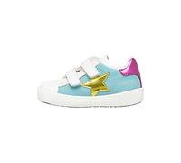 Naturino Annie Hybrid VL-Sneaker in Pelle vegetale e Cotone Organico Azzurro 36