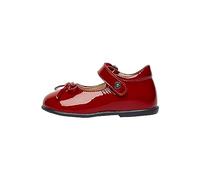 Naturino Ballerine in Vernice con Cinturino, Rosso Scuro Marrone 20