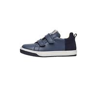 Naturino Caleb VL-Sneakers in Pelle e Suede, Blu 31