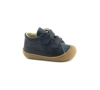 NATURINO COCOON 12904 navy blu marrone scarpe bambino strappi pelle
