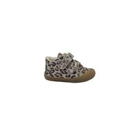 NATURINO COCOON 12904 taupe animalier scarpe bambina primi passi strappi suede