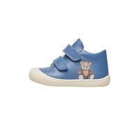 Naturino Cocoon Bear VL-Scarpine Primi Passi in Pelle, Azzurro 18
