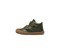 Naturino Racoon VL Calf Waxed SPAZZ.Lin.Wool Dark Green Scarpe da Bambini, Taglia 20