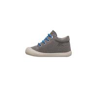 Naturino Scarpine Primi Passi in Suede, Antracite-Blu- 24