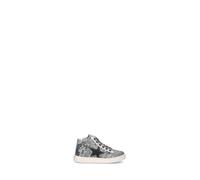 NATURINO Sneaker bimba argento in pelle 32