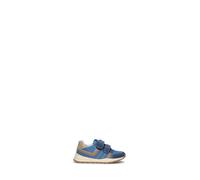 NATURINO Sneaker bimba blu/beige in pelle 32