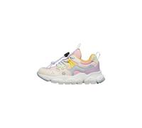 Naturino Sneakers in Ecopelle e Tessuto Tecnico, Rosa-Celeste-Bianco 38