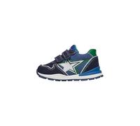 Naturino Sneakers in Suede e Tessuto Tecnico, Navy 24