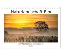 Naturlandschaft Elbe - Im Wechsel der Jahreszeiten (Wandkalender 2026 DIN A4 quer), CALVENDO Monatskalender: Zauberhafte Landschaftsbilder von der einmaligen Natur der Elbtalaue bei Bleckede