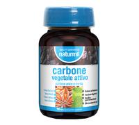 Dietmed Naturmil - Carbone Vegetale Attivo Integratore Alimentare, 90 Perle